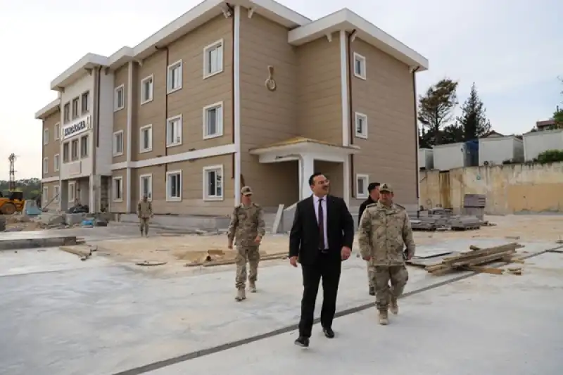 Altınözü’nde İlçe Jandarma Komutanlığı Yeni Hizmet Binasında Sona Yaklaşıldı