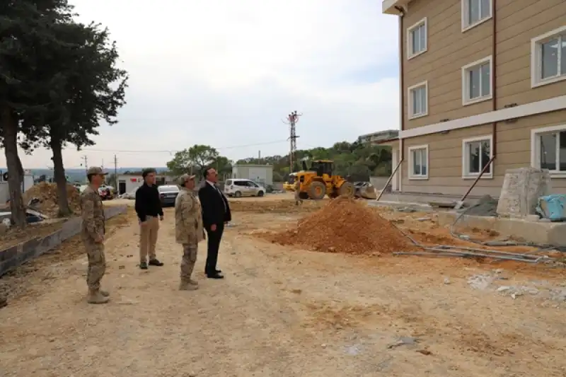 Altınözü’nde İlçe Jandarma Komutanlığı Yeni Hizmet Binasında Sona Yaklaşıldı