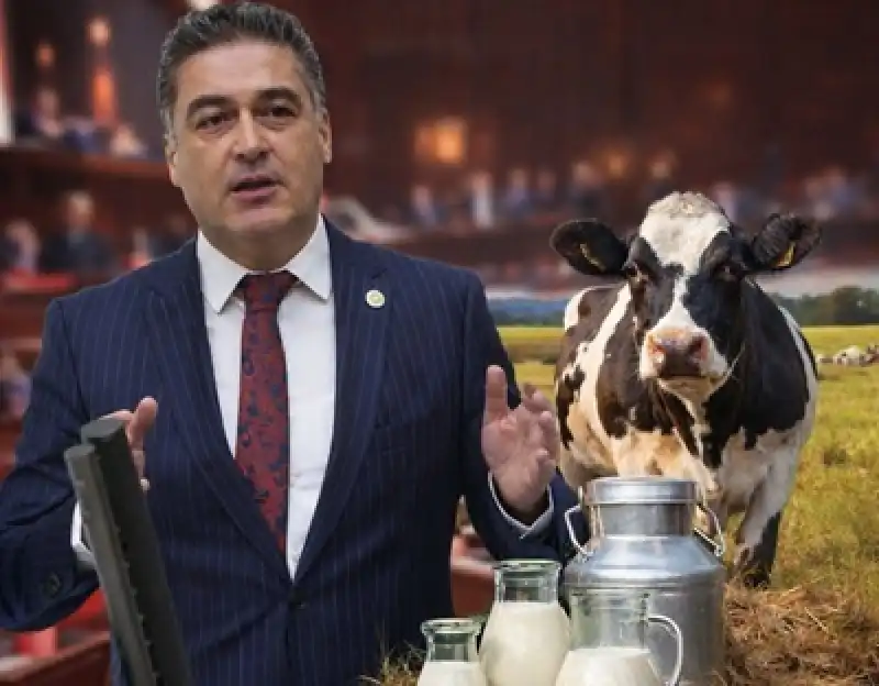 Hatay Milletvekili Servet Mullaoğlu’ndan Süt Fiyatlarına Tepki