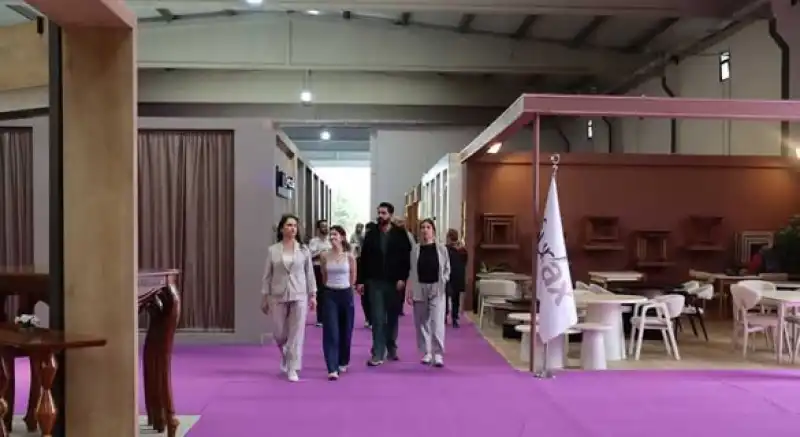 5. Hatay Mobilya Fuarı Açıldı