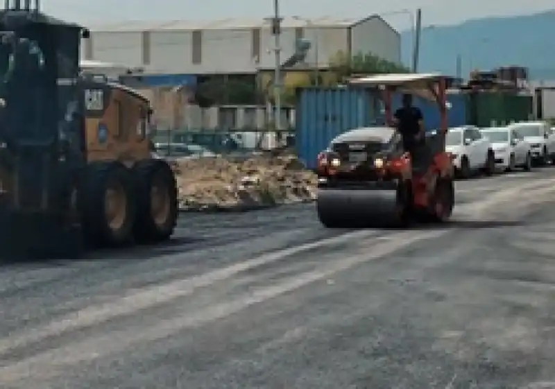 Yeni Sanayi Sitesi’nde Asfalt çalışmaları