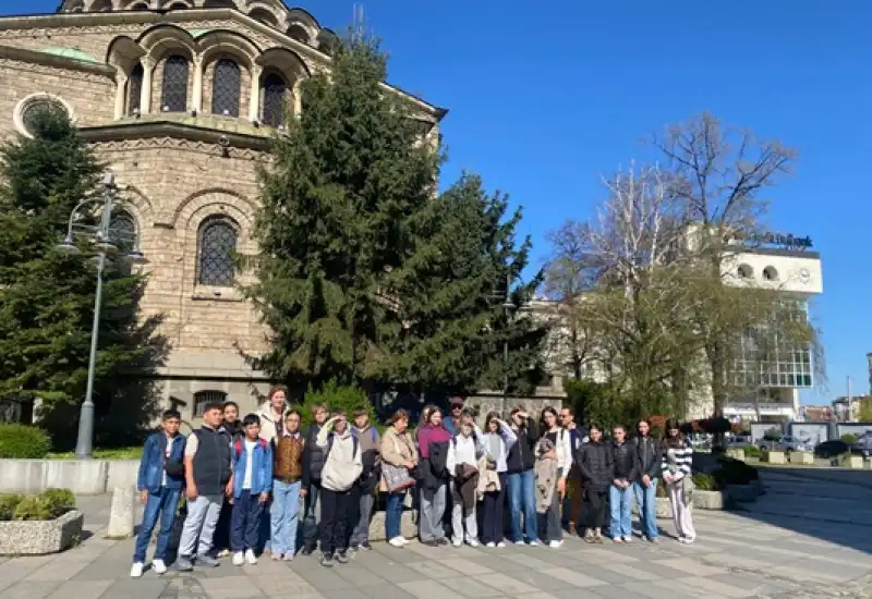 Sofular İmam Hatip Ortaokulu öğrencileri Bulgaristan’da