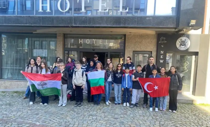 Sofular İmam Hatip Ortaokulu öğrencileri Bulgaristan’da