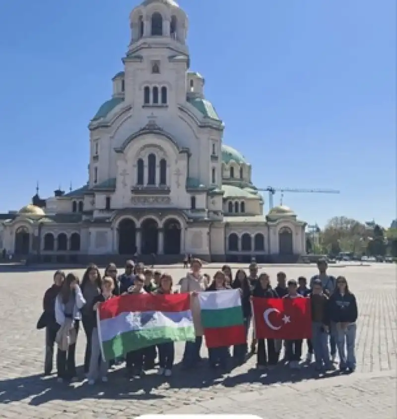 Sofular İmam Hatip Ortaokulu öğrencileri Bulgaristan’da