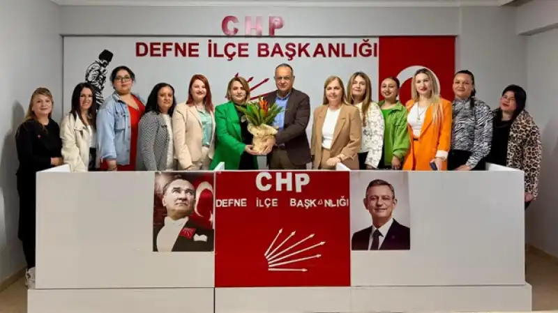 CHP Defne Kadın Kolları’ndan Gönenç’e ‘Hayırlı Olsun’ Ziyareti