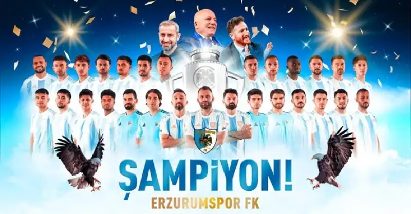 Şampiyon Erzurumspor, Küme Düşen Son Takım Serikspor