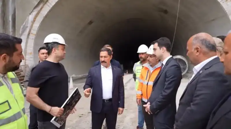 Vali Masatlı Belen Tüneli Projesini Inceledi