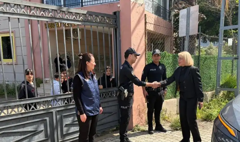 Arsuz’da Okullar Polis Denetiminde 