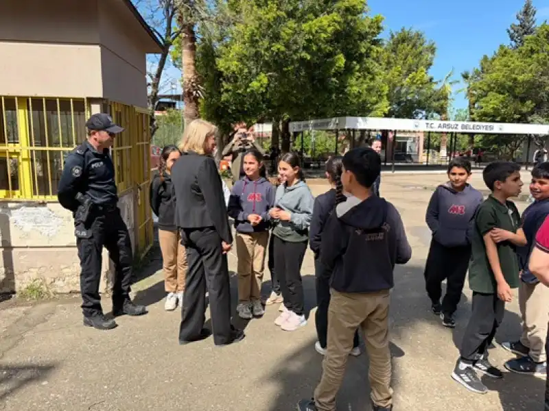 Arsuz’da Okullar Polis Denetiminde 
