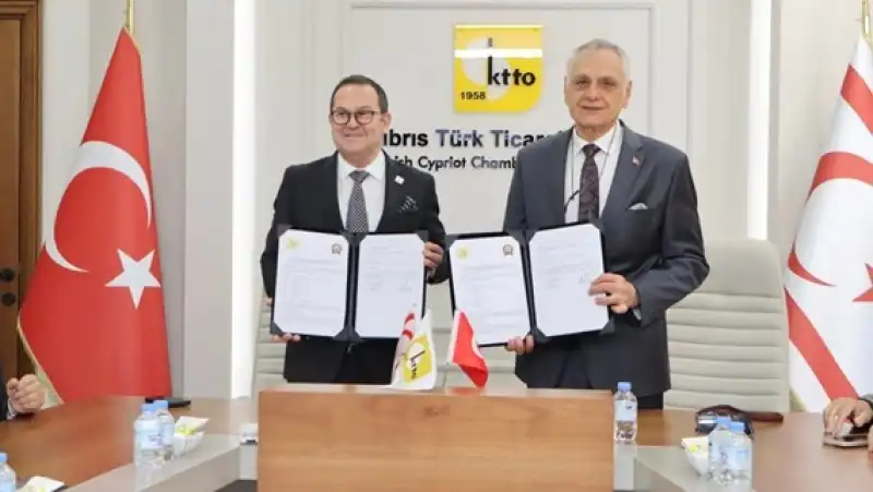 Hatay TSO Ile Kıbrıs Ticaret Odası Arasında “Kardeş Oda” Protokolü İmzalandı