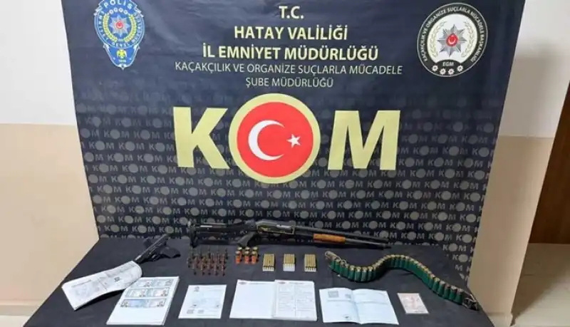 Hatay Emniyeti’nden Son Bir Haftada Geniş Çaplı Operasyon; 116 Gözaltı