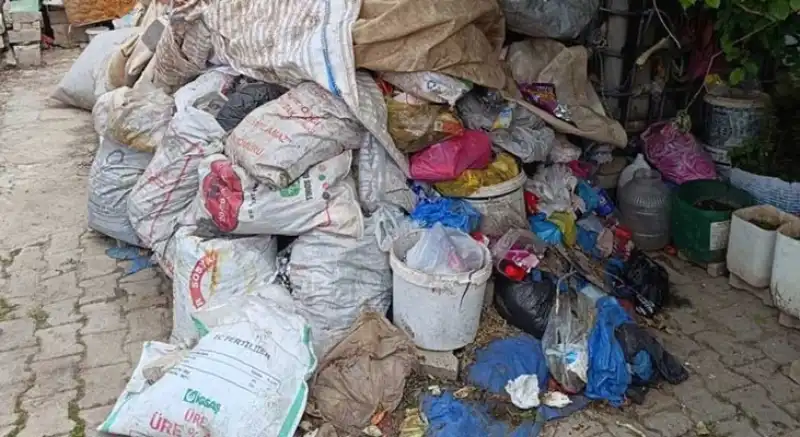 Çöp Ev’den 10 Ton Atık Çıktı!