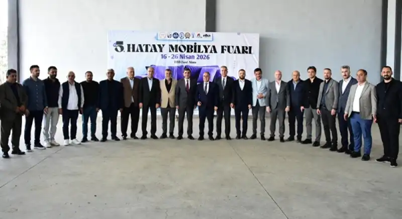 Başkan Yapar, 5. Hatay Mobilya Fuarı’na Katıldı