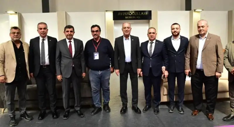 Başkan Yapar, 5. Hatay Mobilya Fuarı’na Katıldı