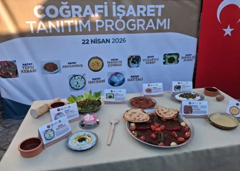 Hatay’a Ait 7 ürünün Daha Coğrafi Işaretle Tescillendi