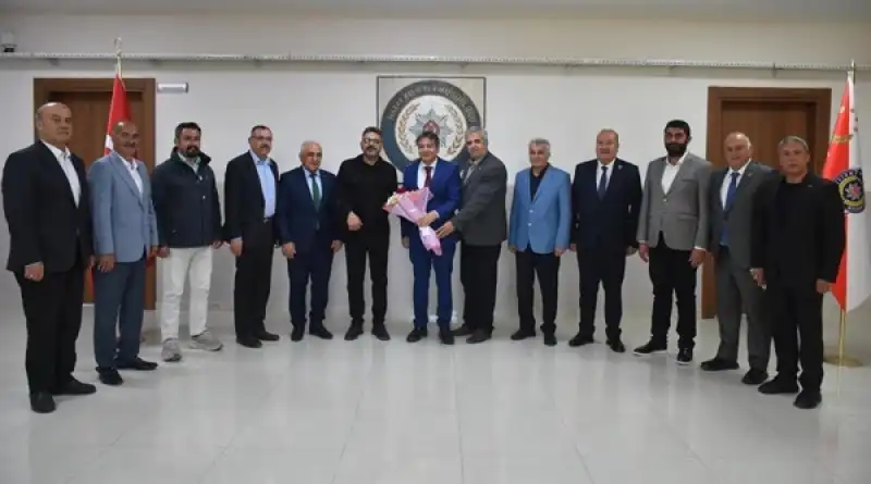 Hatay Muhtarlar Derneği’nden İl Emniyet Müdürü Rüştü Yılmaz’a Ziyaret