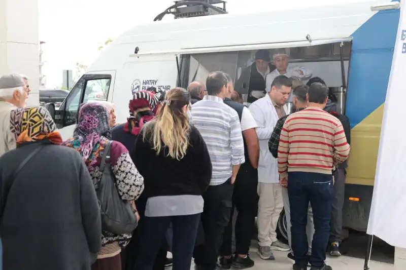 HBB’nin çorba Ikramı Ile Yürekler ısınıyor