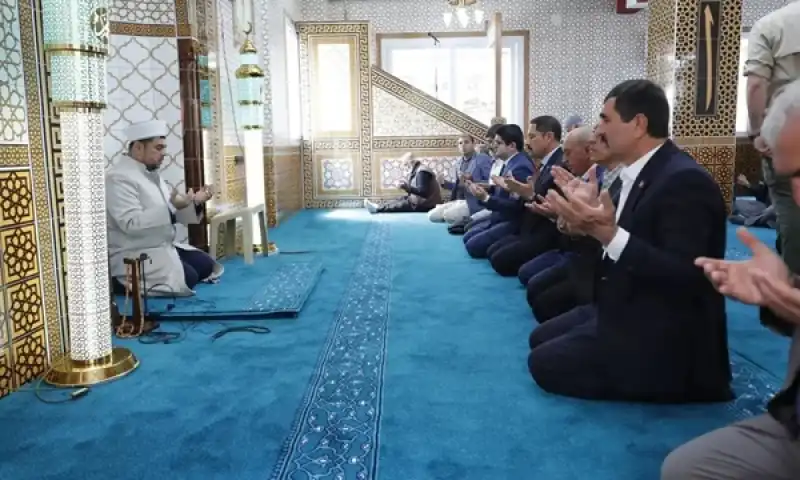 Arsuz Tülek Mahallesi Maraşlar Camii Dualarla İbadete Açıldı