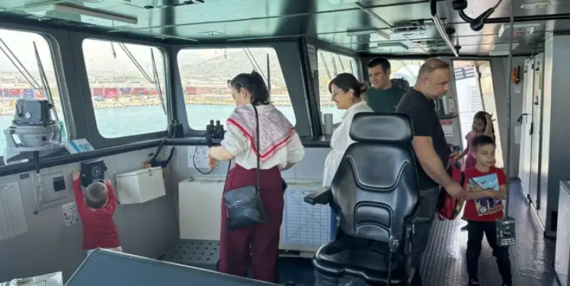 TCG Karpaz Ve TCSG Yaşam Gemileri Hatay'da Ziyarete Açıldı