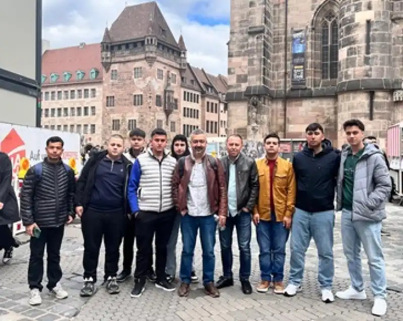 Öğrenciler Erasmus Projesiyle Almanya’da Staj Yapıyor