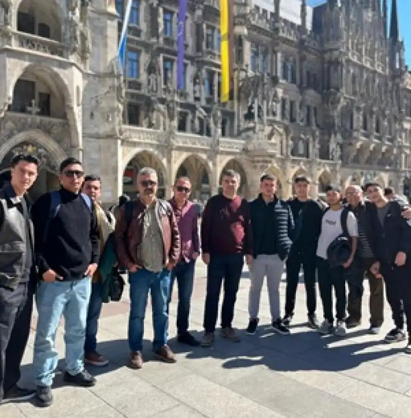 Öğrenciler Erasmus Projesiyle Almanya’da Staj Yapıyor