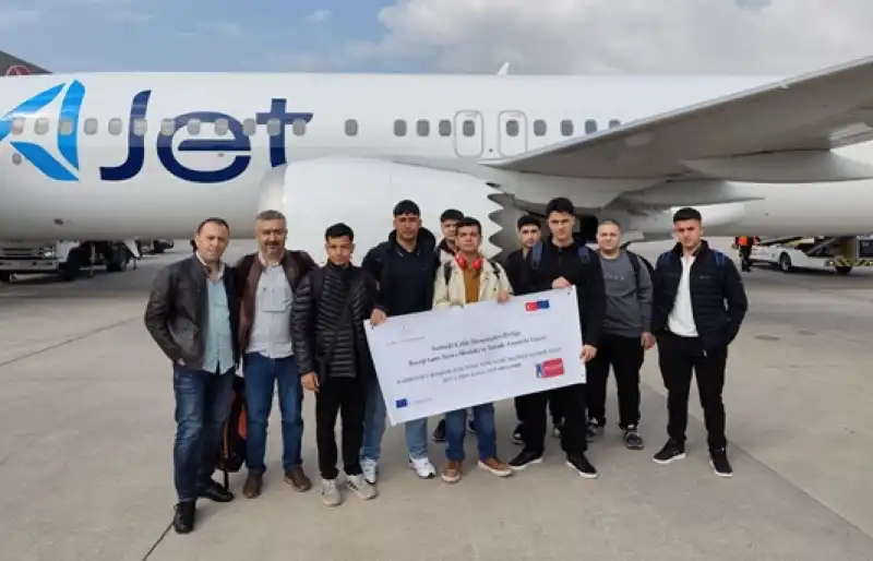 Öğrenciler Erasmus Projesiyle Almanya’da Staj Yapıyor