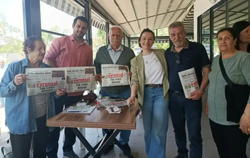 İskenderun’da Evrensel Gazetesi Okurlarıyla Kahvaltıda Buluştu.