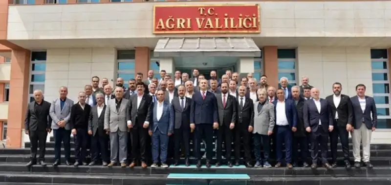 Yayladağılılardan Ağrı’ya Vali Ziyareti 