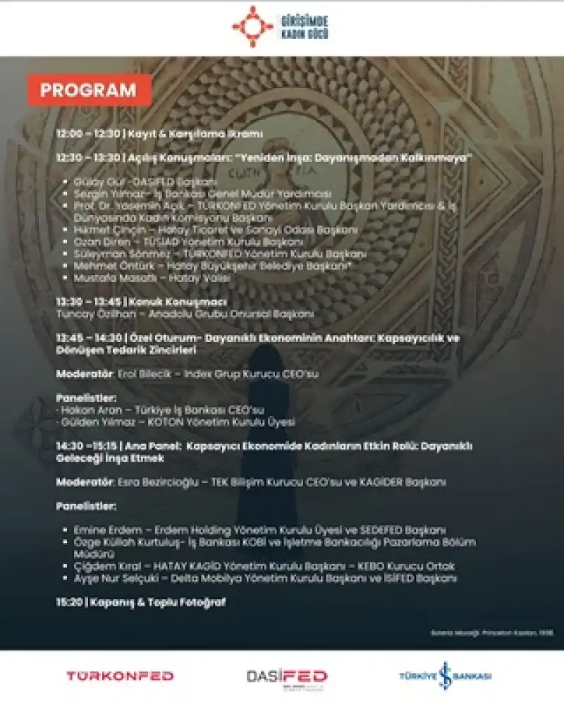 Hatay’da ‘Dayanışmadan Kalkınmaya’ Buluşması