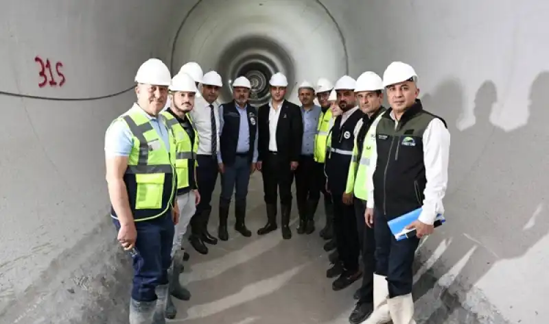 Başkan Öntürk’ten Türkiye’nin En Büyük Atık Su Tünelinde Inceleme