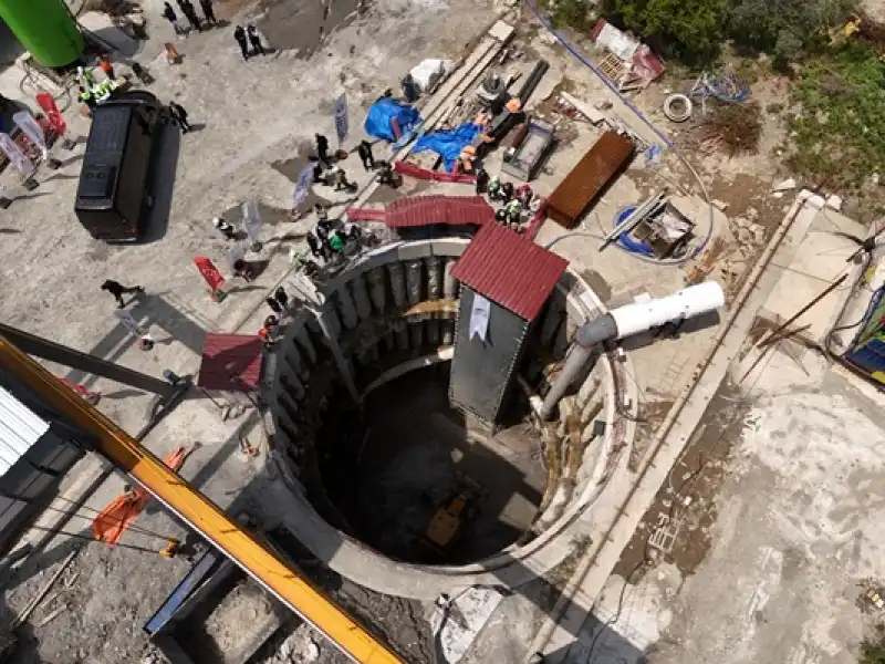 Başkan Öntürk’ten Türkiye’nin En Büyük Atık Su Tünelinde Inceleme