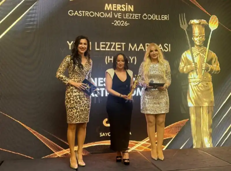 UNESCO Hatay Gastronomi Evi’ne “Yılın Lezzet Markası” Ödülü