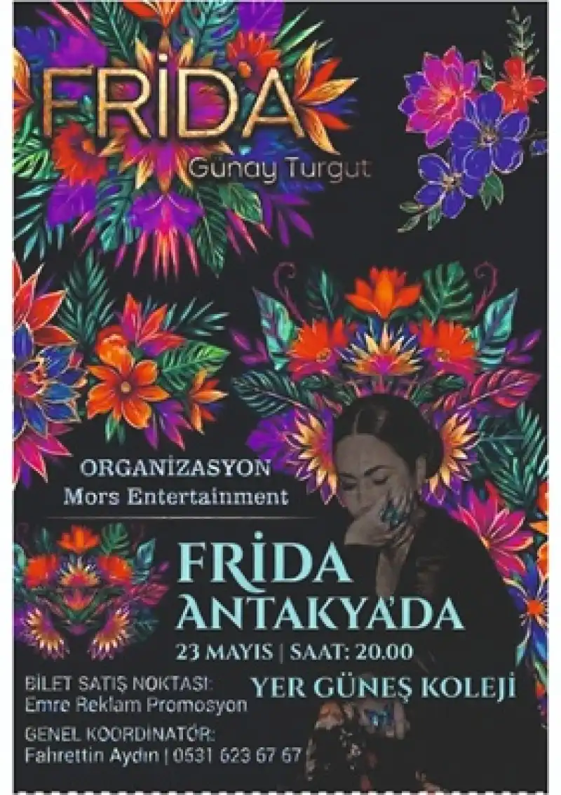 “Frida” Oyunu Hataylı Sanatseverlerle Buluşuyor