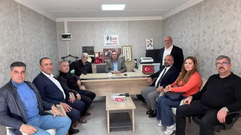 İYİ Parti’den Hatay Gazeteciler Birliği Cemiyeti’ne Ziyaret