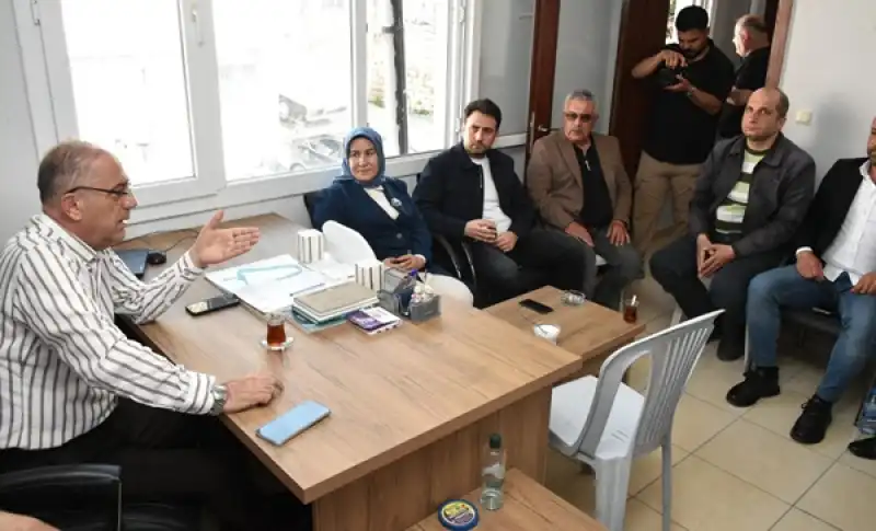 Başkan Yapar, Dağ Bandı Mahalle Muhtarlarıyla Buluştu