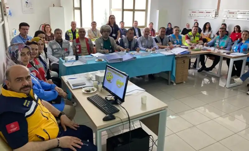 İskenderun Devlet Hastanesi Afetlere Hazırlığını Güçlendiriyor