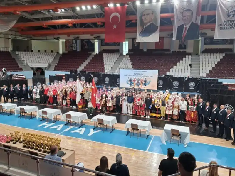 Hatay’da KYK Yurt Lig Halk Oyunları Finali Coşkuyla Tamamlandı