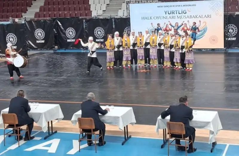 Hatay’da KYK Yurt Lig Halk Oyunları Finali Coşkuyla Tamamlandı