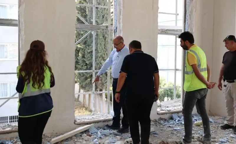 Başkan Yapar, Yapımı Süren Projeleri İnceledi