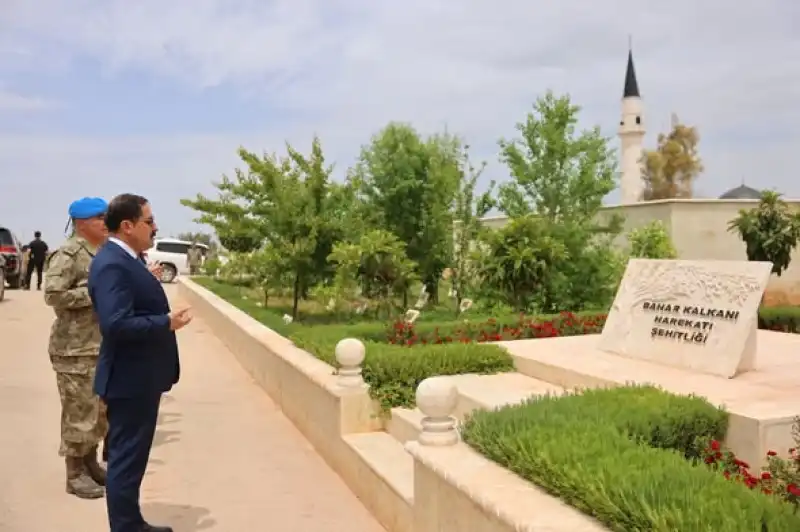 Vali Masatlı’dan Bahar Kalkanı Harekât Bölgesi’ne Ziyaret
