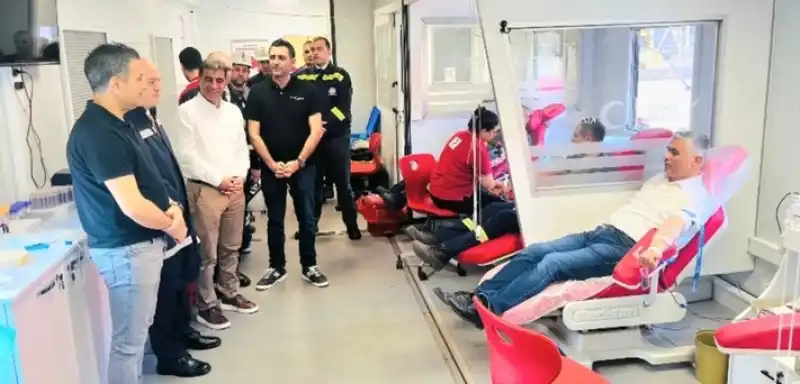 İSDEMİR’de Kan Bağışı Seferberliğine Yoğun Ilgi