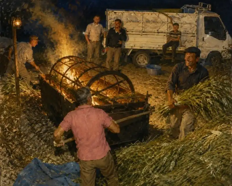 Hatay’da Dumanı Tüten Gelenek: Firik Mesaisi Başladı