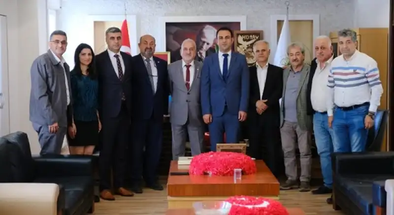 Spor Adamlarından Başkan Halil İbrahim Özgün'e Ziyaret