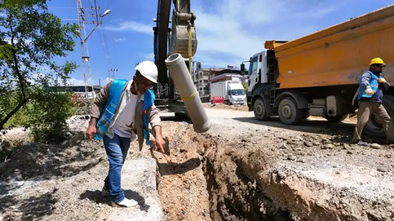 Samandağ’da 23 Milyon Euroluk Yatırımın Yüzde 40’ı Tamamlandı