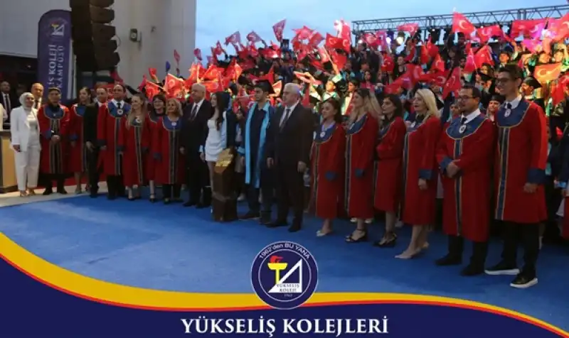 Yükseliş Koleji’nde Mezuniyet şöleni 