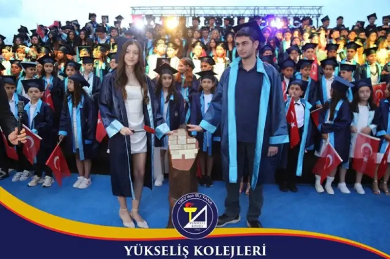 Yükseliş Koleji’nde Mezuniyet şöleni
