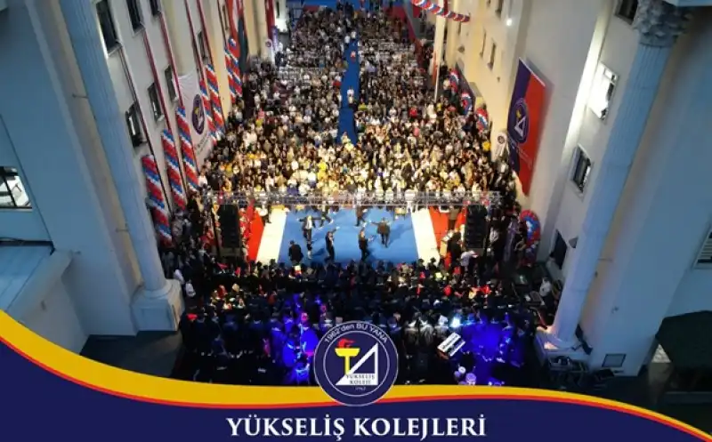 Yükseliş Koleji’nde Mezuniyet şöleni