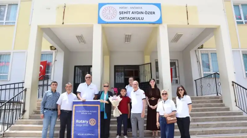 HOPE4ANTIOCH Devreye Girdi, Antalya Ve Hollanda Rotary Kulüpleri Tamamladı