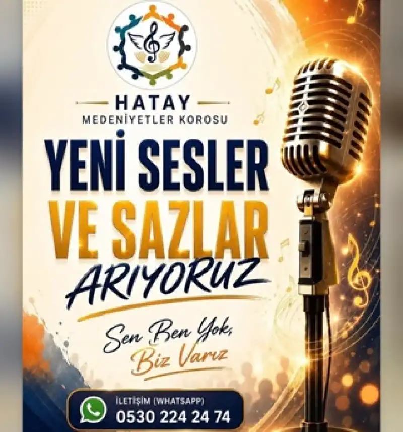 Medeniyetler Korosu Yeni Üyeler Arıyor