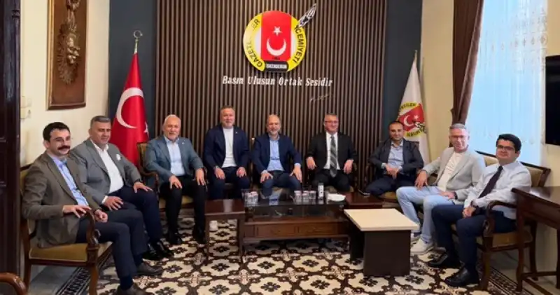 Bölge Protokolünü İGC'de Buluşturan Bayramlaşma 